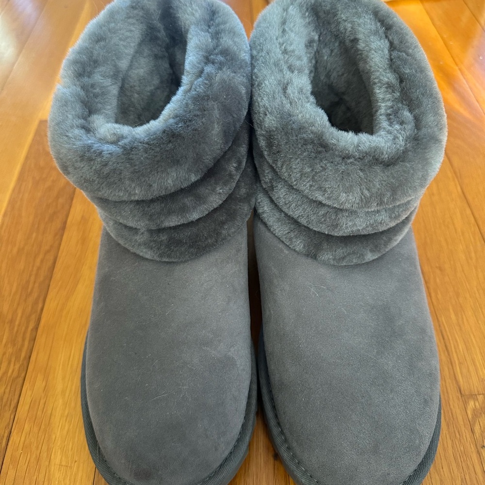 UGG gray boots NWOT size 8 (please see pics)